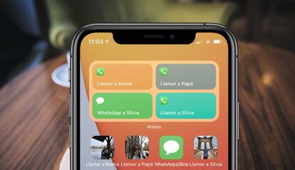 Widgets en iOS 14.