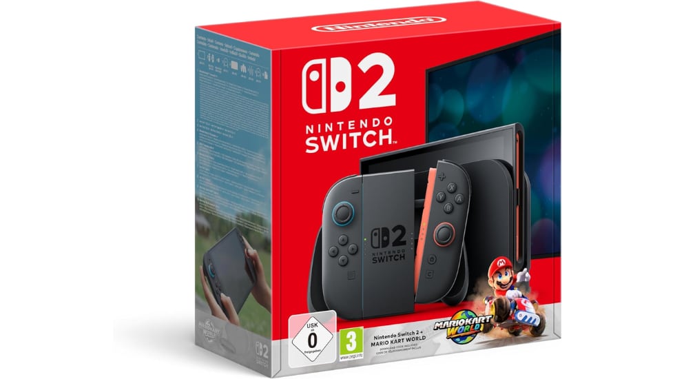 Vista de la consola de videojuegos Nintendo Switch 2