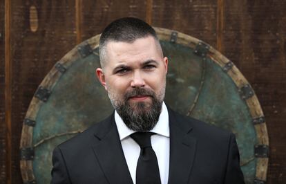 Robert Eggers, en el estreno en Los Ángeles de 'El hombre del norte' en el Teatro Chino, el pasado lunes.