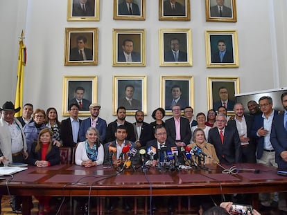 Radicado el proyecto de ley para humanizar el Sistema Penitenciario y Carcelario en Colombia, en Bogotá, el 6 de febrero de 2023.