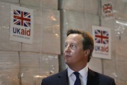 El primer ministro británico, David Cameron.