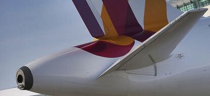 Avión Airbus A320 de la compañía Germanwings en el aeropuerto de Colonia/Bonn (Alemania). er Berg