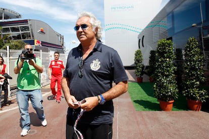 El empresario italiano Favio Briatore.