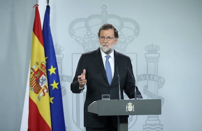 El presidente del Gobierno español, Mariano Rajoy.