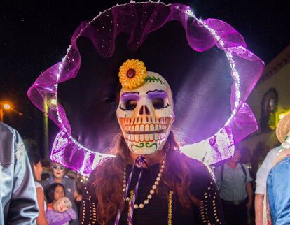 Desfile de calaveras en México.