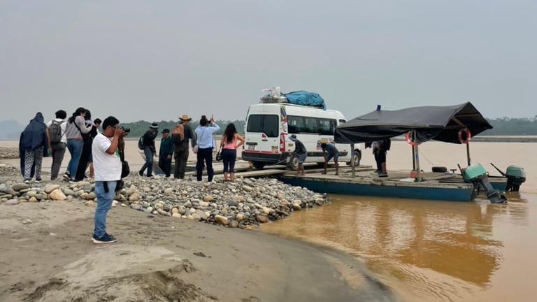 El dengue viaja en carretera