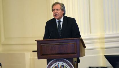 Luis Almagro, único candidato a secretario general de la OEA.