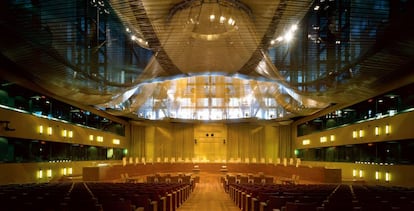 Sala de vistas del Tribunal de Justicia Europeo, en Luxemburgo.