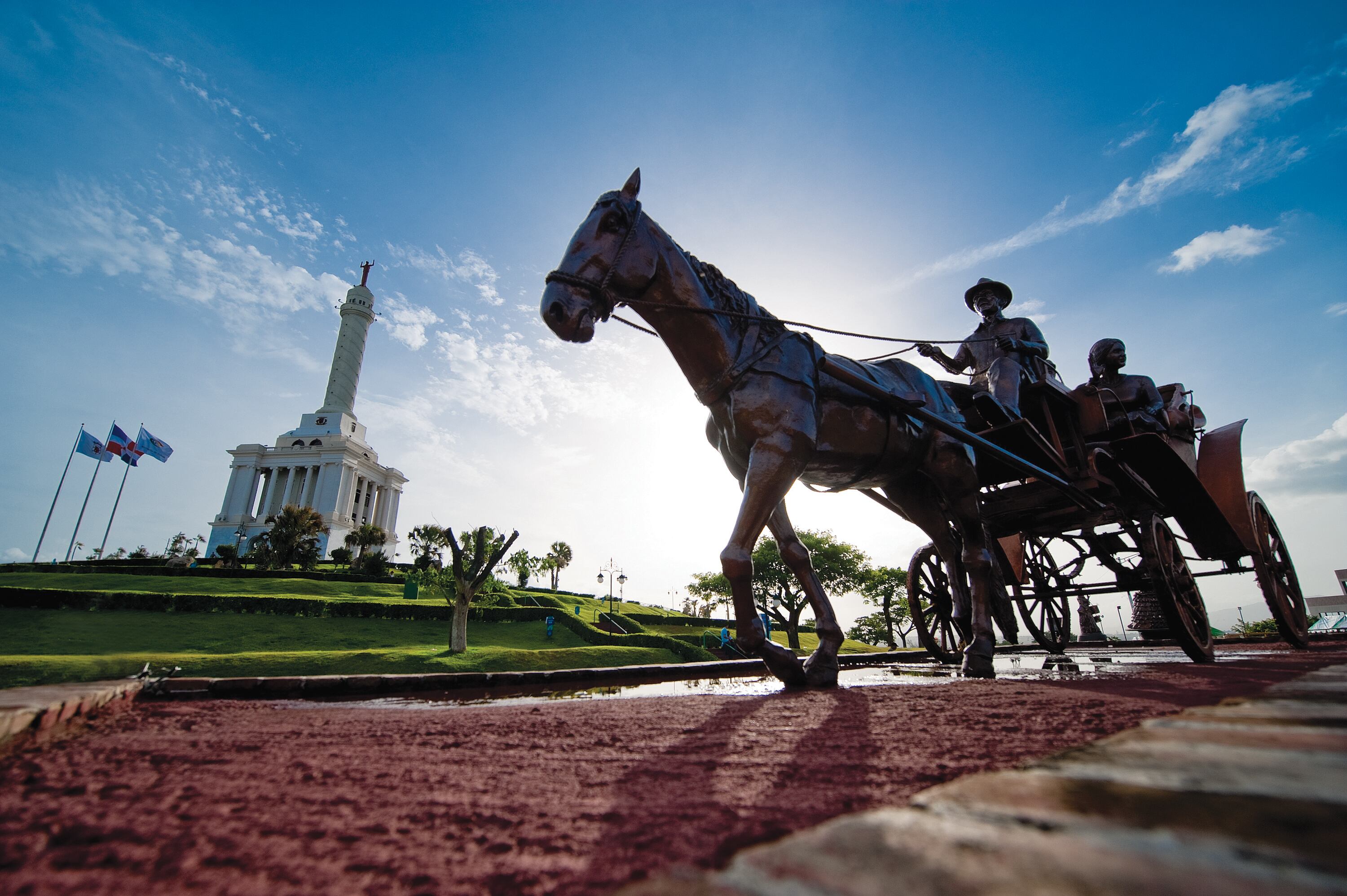 El Monumento a los Héroes en Santiago de los Caballeros (República Dominicana).