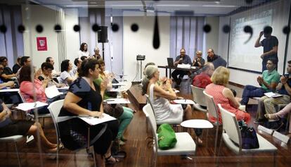 Reunión de la Plataforma del Voluntariado de la Comunidad Valenciana.