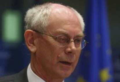 El presidente del Consejo Europeo, Herman Van Rompuy. EFE/Archivo