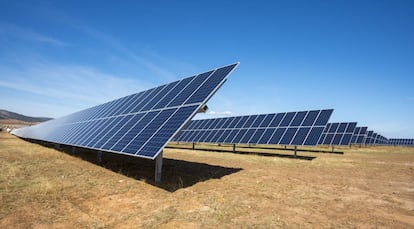 Parque de generación solar de Naturgy.