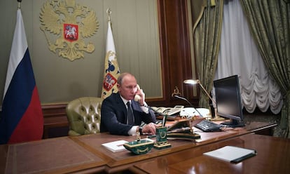 El presidente ruso, Vladímir Putin, en diciembre de 2018 en San Petersburgo.