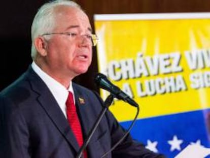 El ministro de energía y petróleo y presidente de Petróleos de Venezuela (PDVSA), Rafael Ramírez. EFE/Archivo