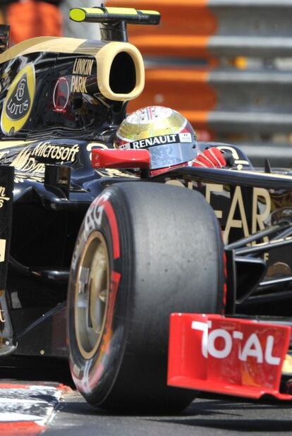 El piloto de Lotus Romain Grosjean.