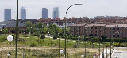 Vista de la urbanizaci&oacute;n de Arroyo del Fresno tomada en 2009.