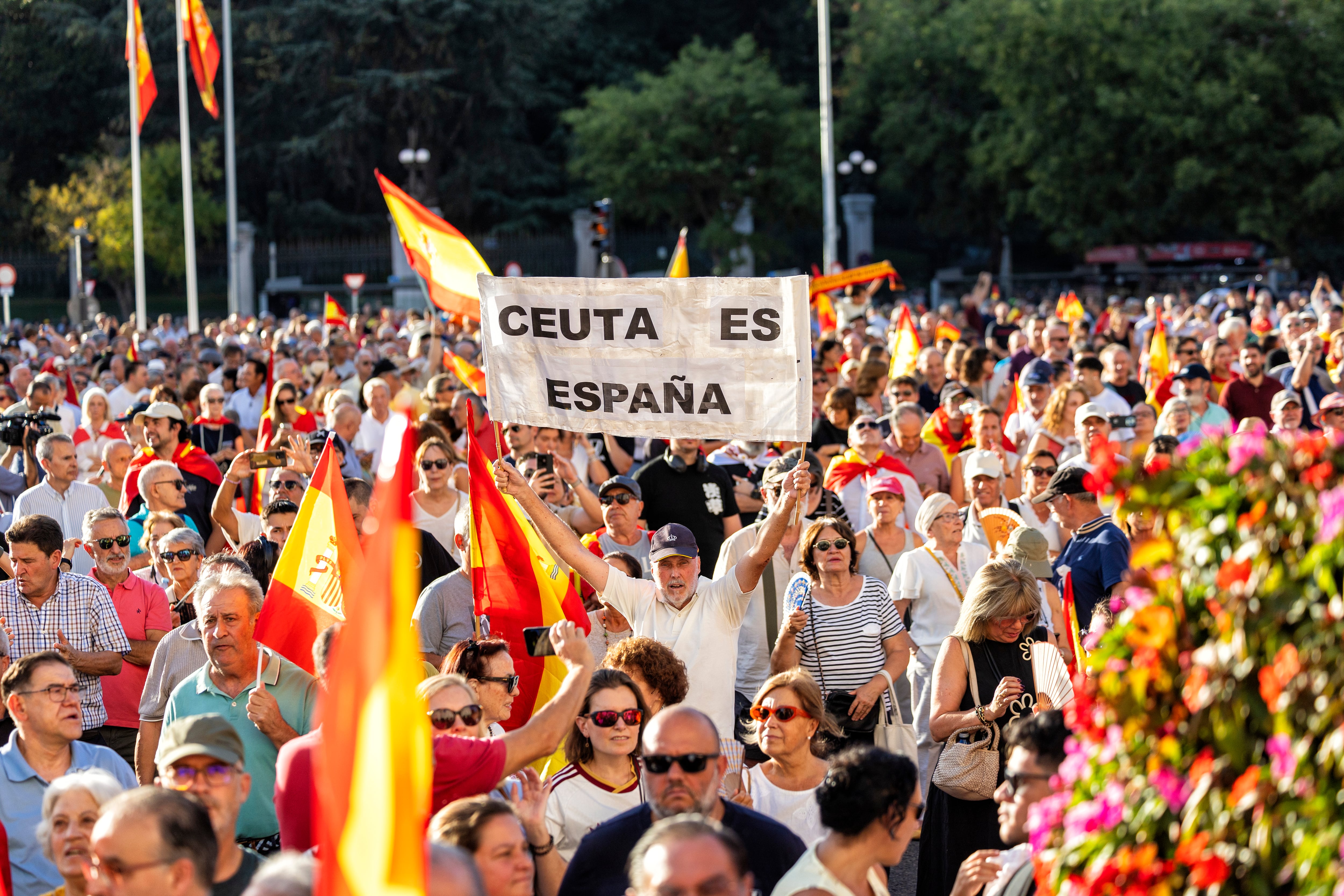 El movimiento por Ceuta da un giro en la derecha