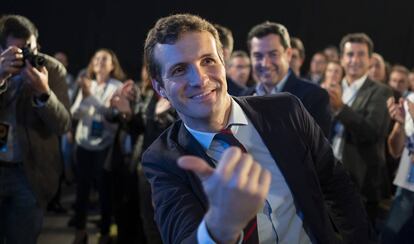 Pablo Casado, presidente del PP