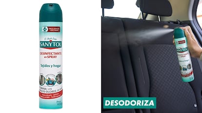 Es un producto higienizante para usar en colchones, cortinas, tapicerías y otra ropa no lavable.