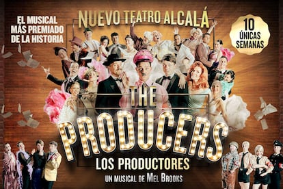 Cartel oficial del musical 'The Producers'