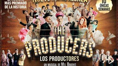 Cartel oficial del musical 'The Producers'