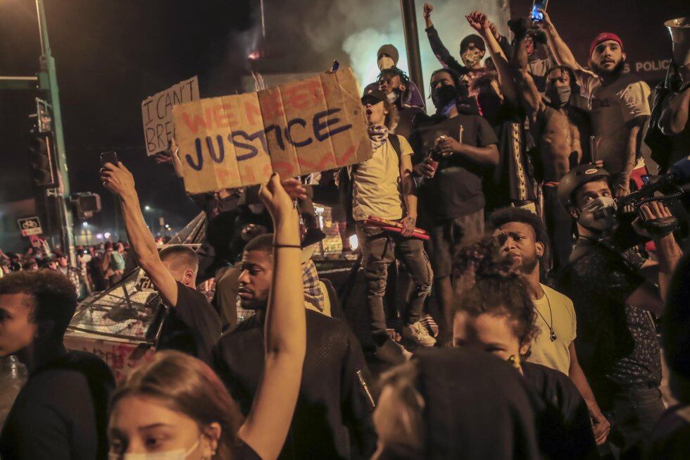 Las protestas por la muerte de George Floyd en Minneapolis, en imágenes ...
