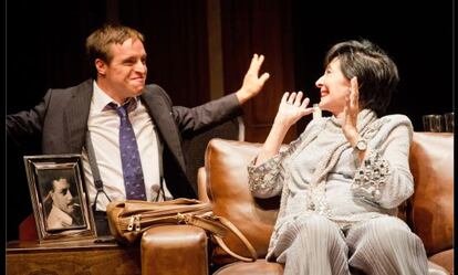 Obra de teatro 'Olivia y Eugenio', con Concha Velasco y Rodrigo Raimondi, en el Teatro Bellas Artes de Madrid.