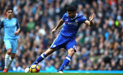 Gol de Diego Costa al Manchester City.