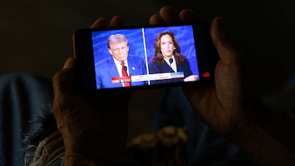 Harris-Trump debate social media