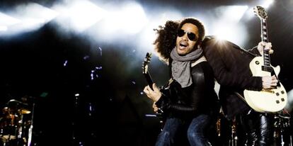 Lenny Kravitz en Rock in Rio Lisboa.