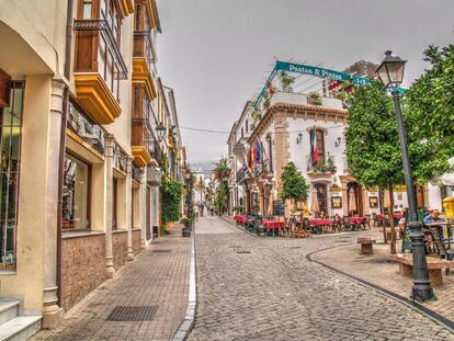 Rincón del casco antiguo de Marbella.