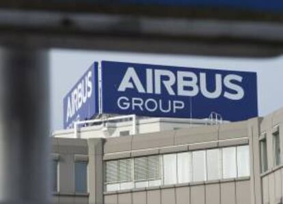 Una señal del fabricante aeronáutico europeo Airbus. EFE/Archivo