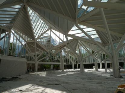 Recinto ferial de Cuenca, realizado por el arquitecto Rafael Moneo y sus hijas Clara y Belén Moneo, junto a su socio Jeff Brock.