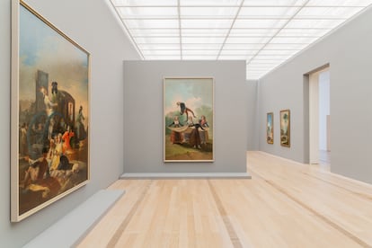 Salas de la Fundación Beyeler con su muestra sobre Goya.