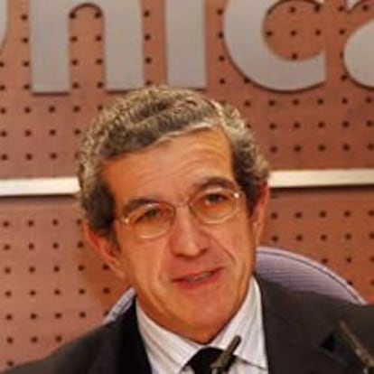 El presidente de Unicaja, Braulio Medel