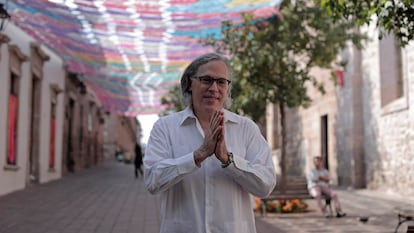 El director y cinefotógrafo Rodrigo Prieto en la ciudad de Morelia, Estado de Michoacán (México). El 19 de octubre de 2024.