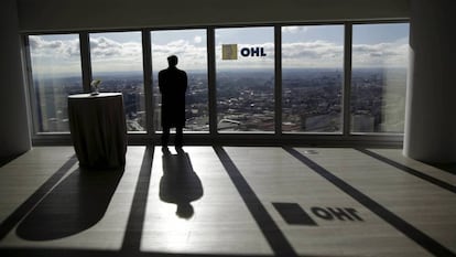 The headquarters of construction firm OHL were raided on Thursday.