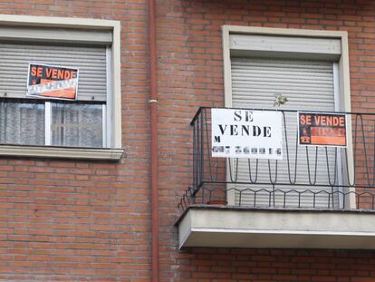 Un piso en venta en Madrid.