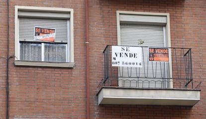 Un piso en venta en Madrid.