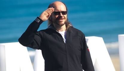 Santiago Segura en el Festival de Cine de San Sebastián.
