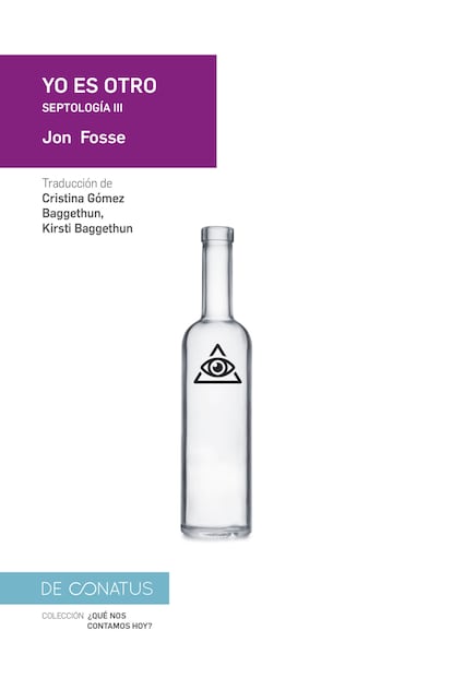 Portada de 'Yo es otro', de Jon Fosse, editado por De Conatus.