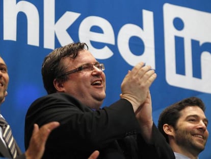 Reid Hoffman, el fundador de LinkedIn.