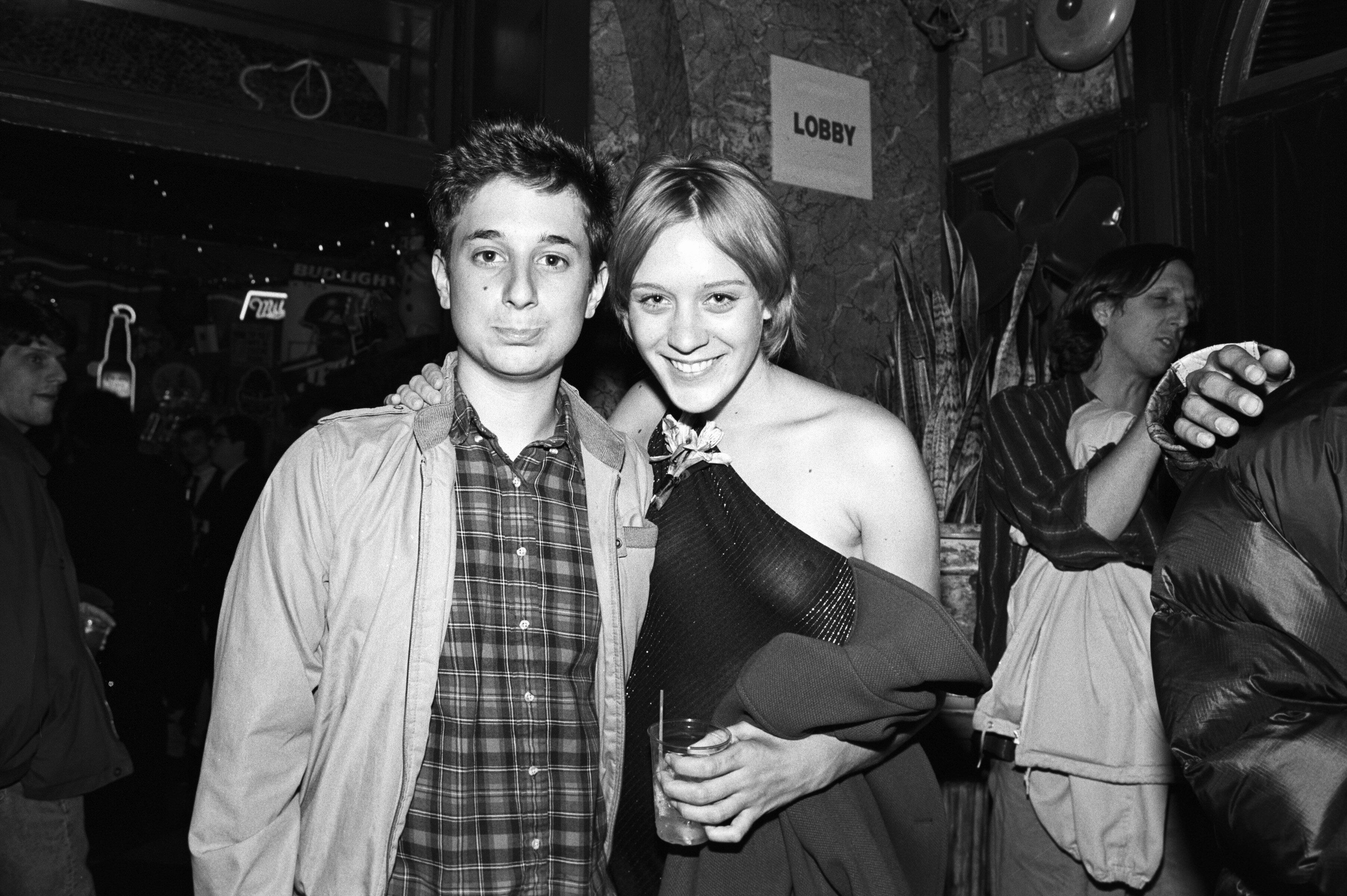 Chloë Sevigny y Harmony Korine, en Nueva York, en 1996.