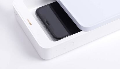 Caja, cargador inalámbrico desinfectante de Xiaomi