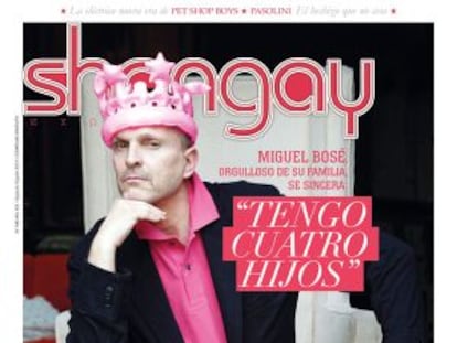 Miguel Bosé: “Tengo cuatro hijos, no dos”