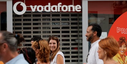 Tienda de Vodafone en Ronda (Málaga).