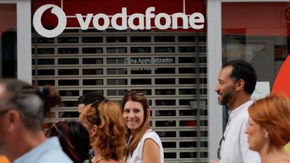 Tienda de Vodafone en Ronda (Málaga).