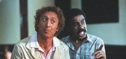 Pryor junto a Gene Wilder en su pel&iacute;cula m&aacute;s memorable, &#039;No me chilles que no te veo&#039;