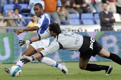 Sinama-Pongolle bate a Abbondanzieri en el reciente Recreativo-Getafe