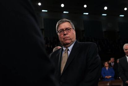 El fiscal general de Estados Unidos William Barr.